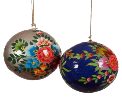 Hanging Balls – Paper Mache - Image 3