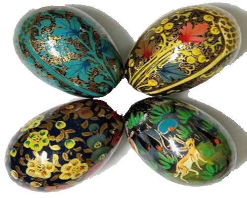 Decor Eggs - Paper Mache - Image 2