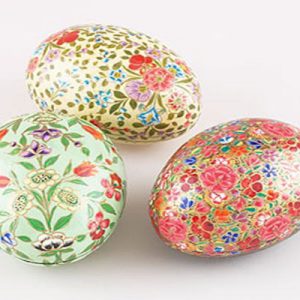 Decor Eggs - Paper Mache