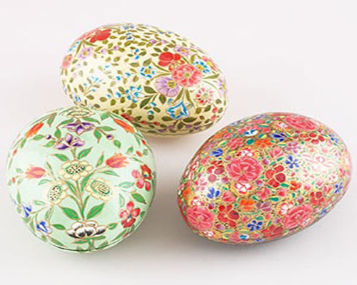 Decor Eggs - Paper Mache