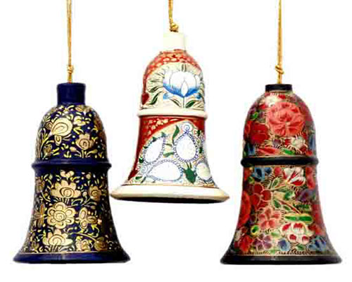 Hanging Bells – Paper Mache