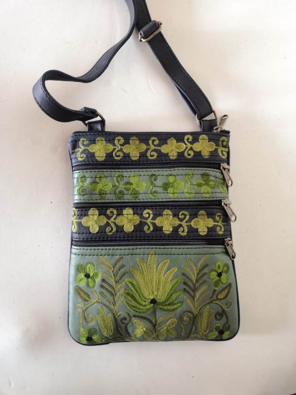 Embroidery Sling bags (Leather) - Image 2