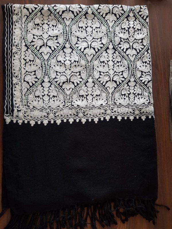 Kashmiri Embroidery Stole - Image 2