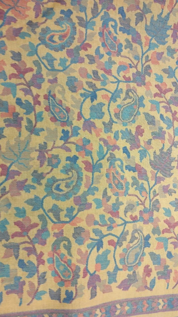 Kani Shawl - Semi Pashmina / Wool - Image 6